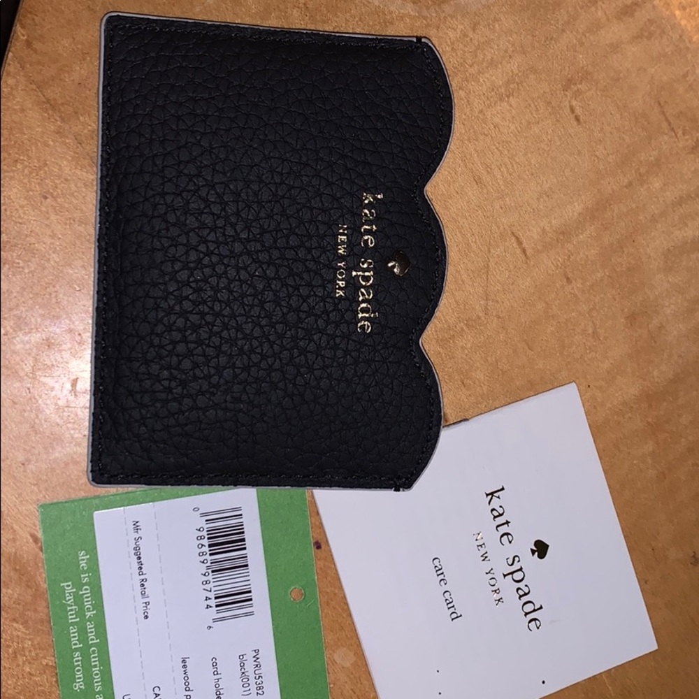 Kate Spade authentic safiano leather cardholder